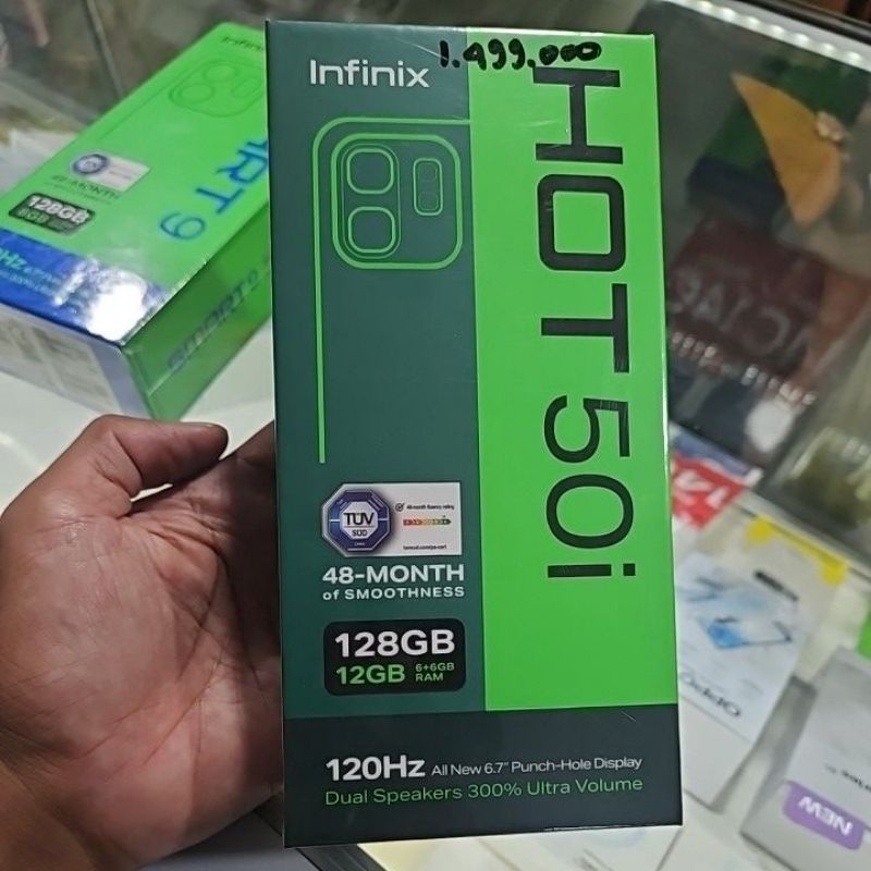 HP Infinix Hot 50 i Ram 12Gb / 128GB