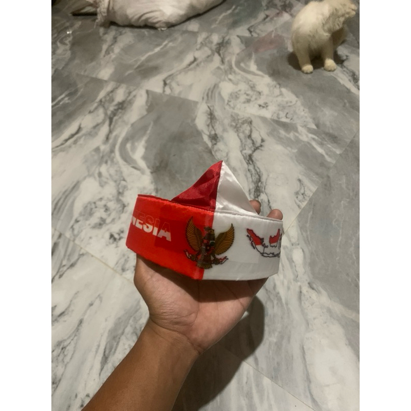 IKAT KEPALA MERAH PUTIH DEWASA DAN ANAK-ANAK