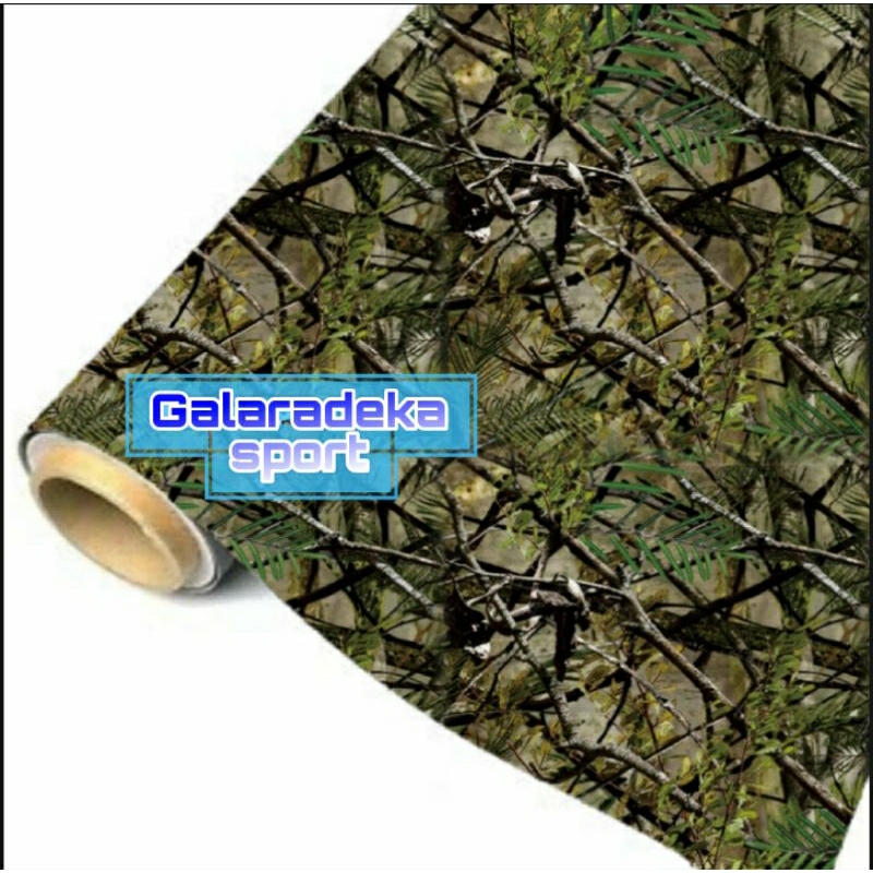 

Sticker Camouflase Laminasi Doff motif ranting pohon - Sticker camouflase outdoor