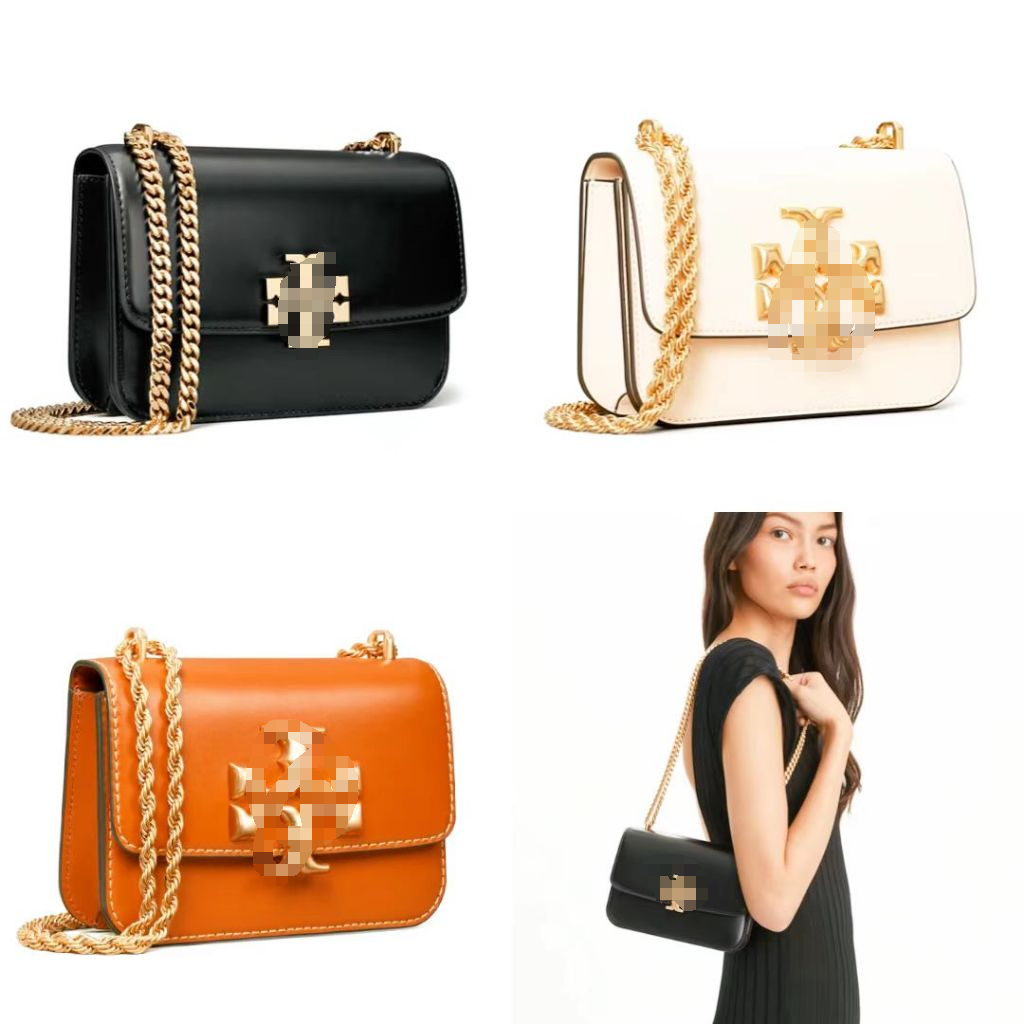 19cm  165687 TB original new Eleanor small chain bag shoulder bag crossbody bag handbag tofu bag  df