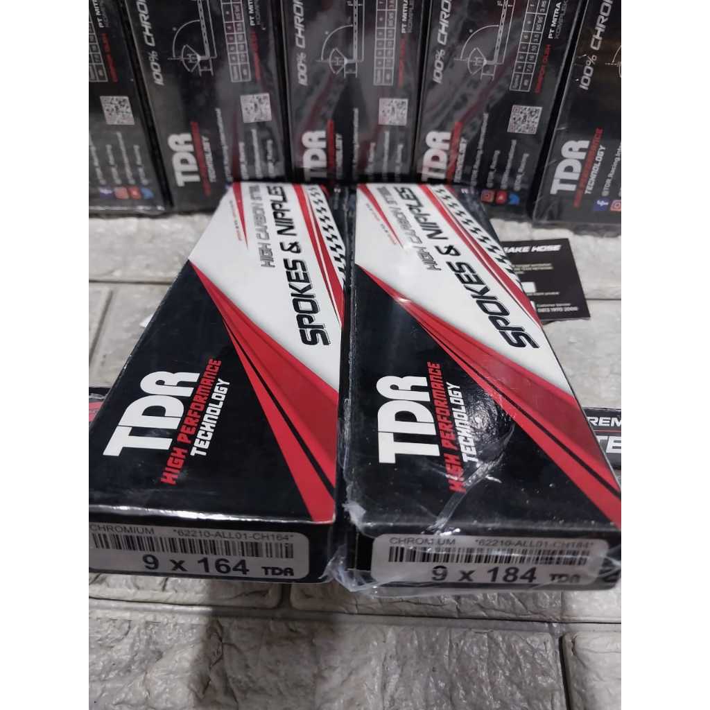 Jari jari TDR Croum Rx king Harga Sepapaket Ring Velg18 Harga Set/Depan Belakang