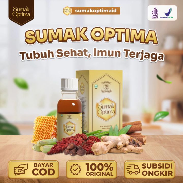 

Sumak Optima Madu Herbal 100% Meningkat Imunitas Secara Alami