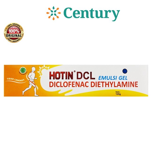 HOTIN DCL EMULSI GEL 120G / TULANG OTOT & SENDI / SALEP OTOT