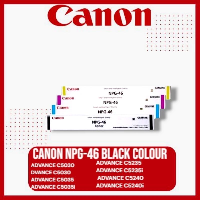 CANON NPG-46 Black Colour original