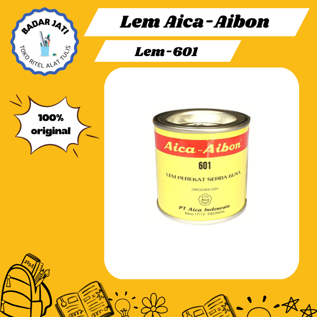 

Lem Serbaguna Perekat Aica-Aibon 601 Kaleng ( 1pcs )