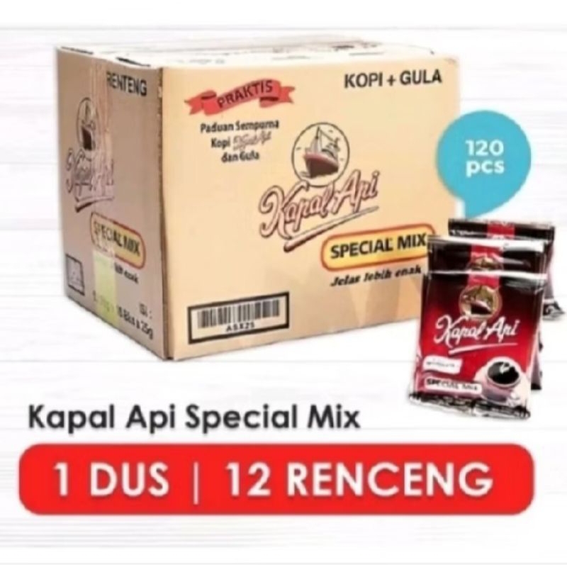 

kopi kapal api special mix 23gr 1 dus