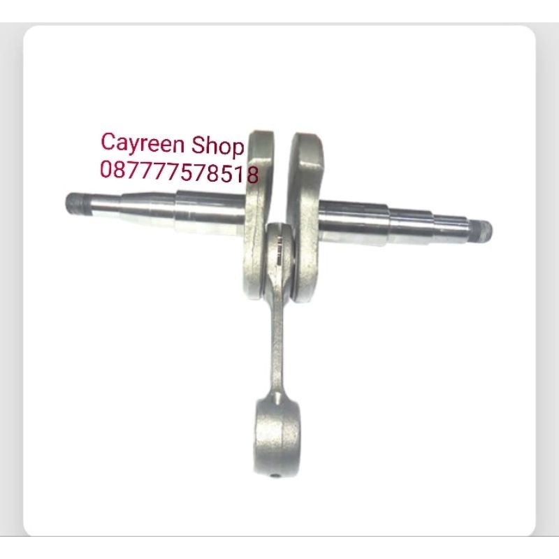 Crankshaft Chain Saw Tecogold  070;  Kruk As Mesin Potong Kayu Tecogold 070