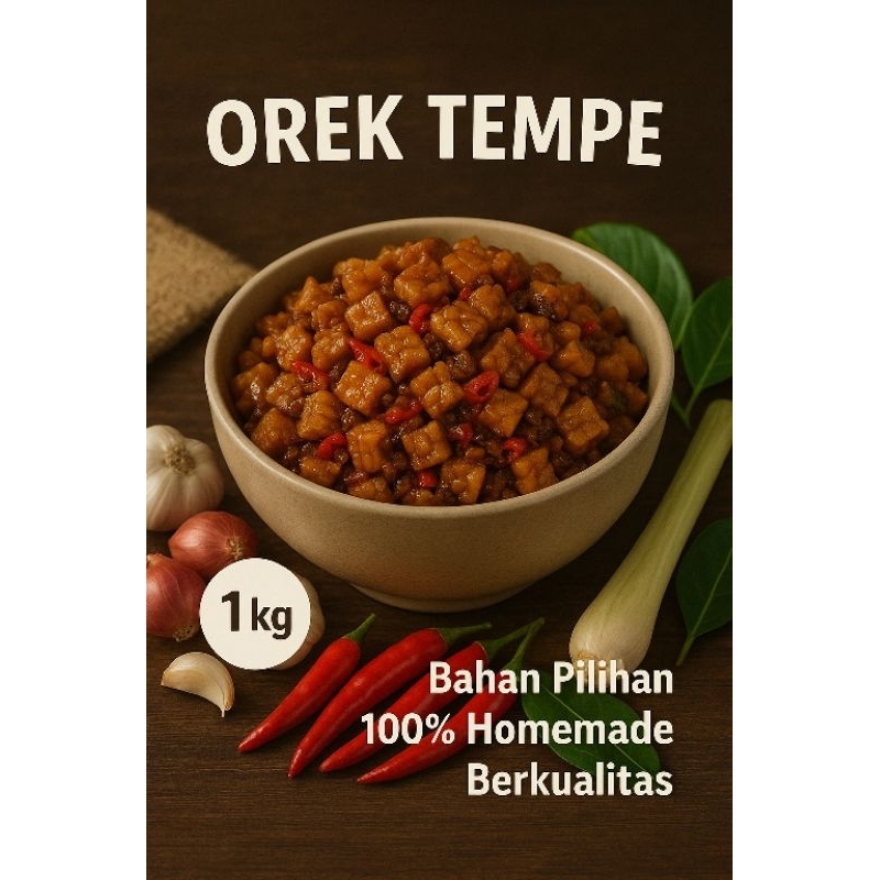 

(Termurah) OREK TEMPE HOMEMADE, tempe orek best seller – Bahan Pilihan, Rasa Istimewa!