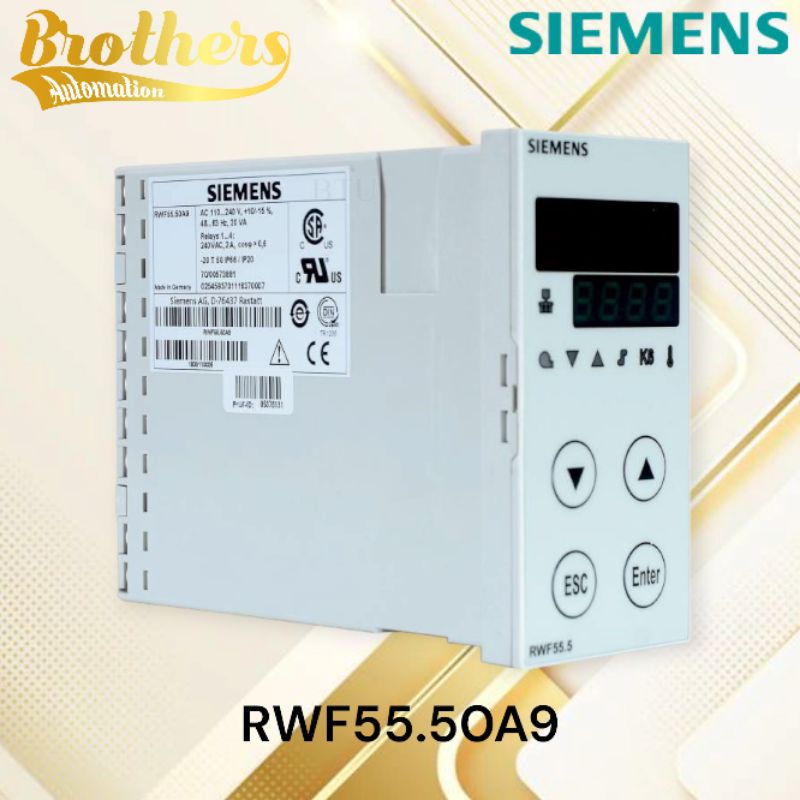 SIEMENS RWF55.50A9 Burner Control