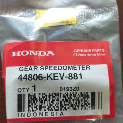 Gear Speedometer Gigi Nanas Honda Supra Fit 44806KEV881