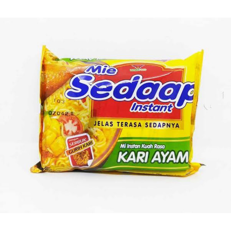 

SEDAAP MIE MIE INSTANT KARI AYAM PCK 72g