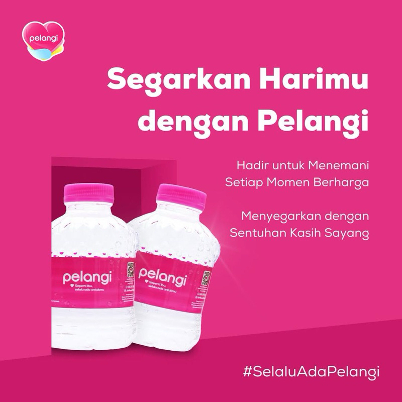 

Pelangi Air Mineral Minuman Botol 220 ml (Area Semarang)