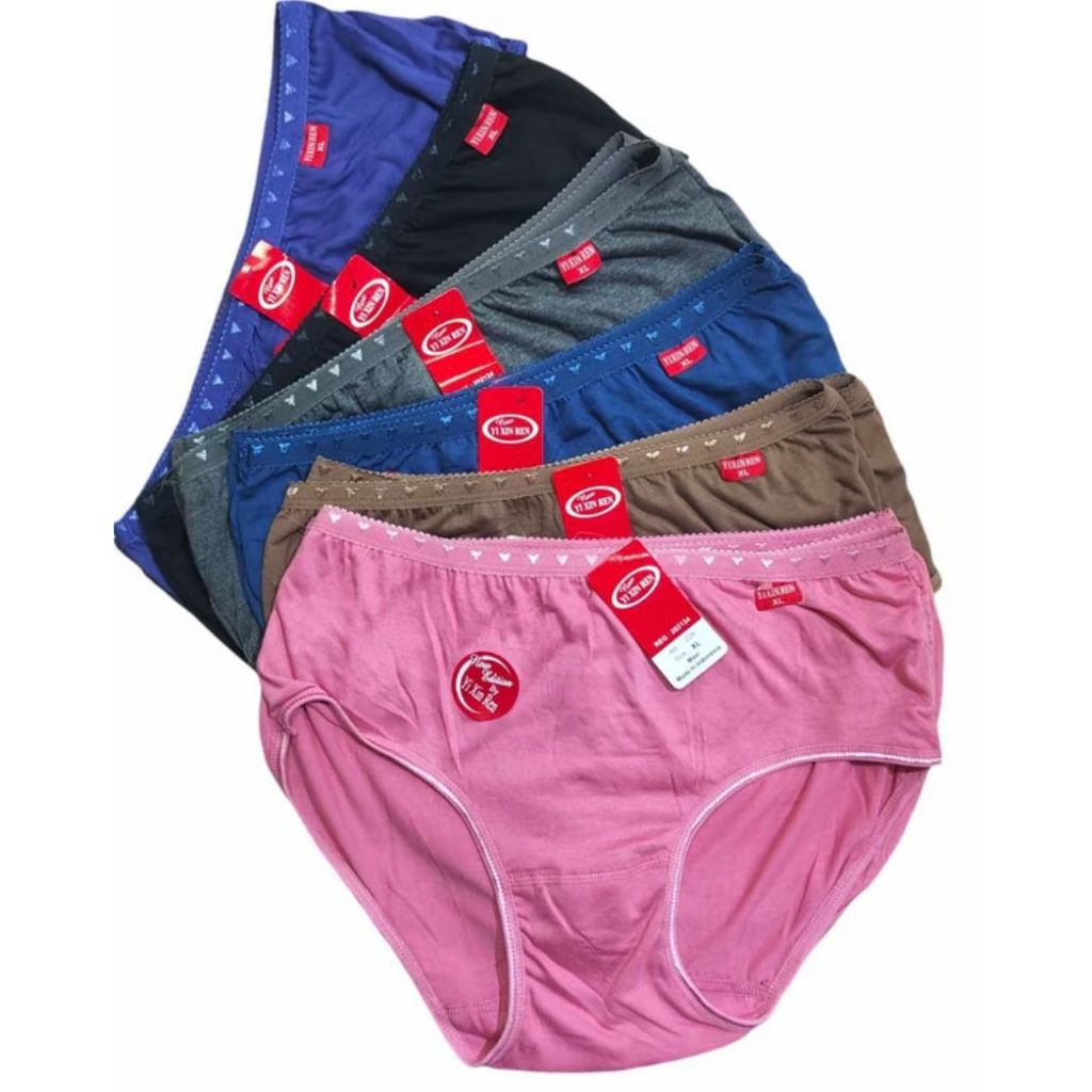 Celana dalam wanita 6 pcs cd wanita dewasa bahan katun