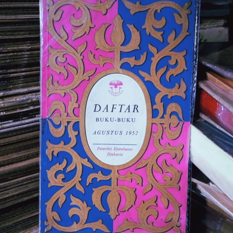 Daftar Buku-Buku Agustus 1952 Penerbit Djambatan