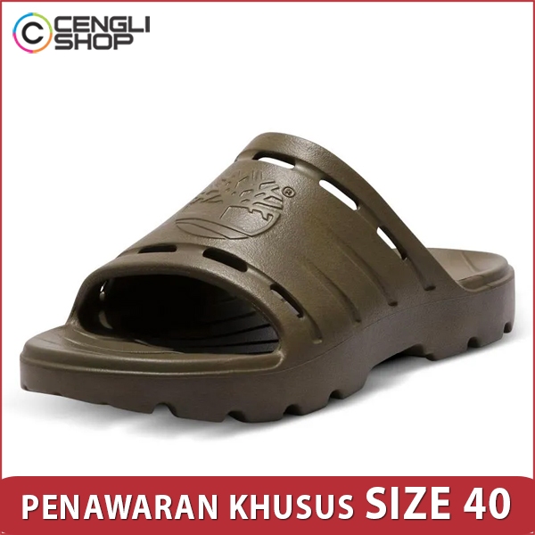 SANDAL TIMBERLAND PRIA ORIGINAL SENDAL SLIDE SLIP ON SLOP SELOP TM02