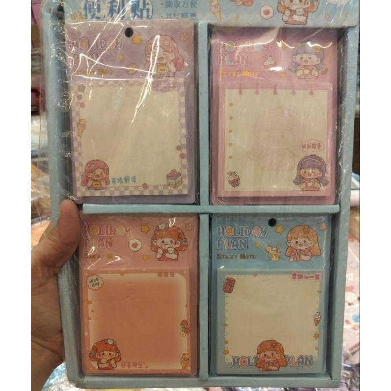 

1 BOX ISI 24 STICKY NOTE PREMIUM
