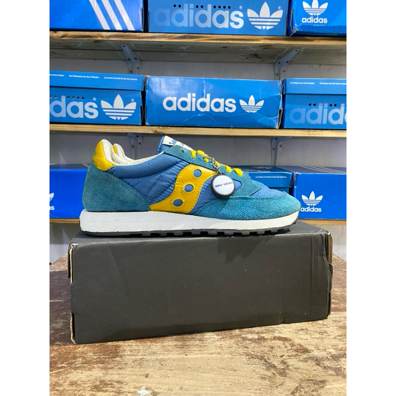 Saucony Jazz Blue Yellow