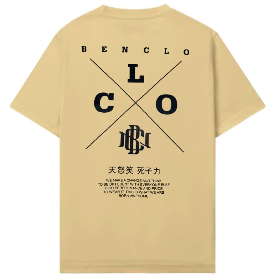 Baju Kaos Pria Terlaris Motif Koran Katun Combed 24$