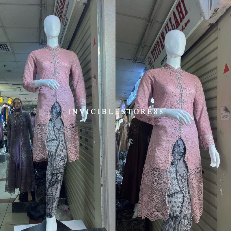 Kebaya / Kebaya Modern / Brokat / Tunik Brokat / Kebaya Modern Brukat / Kebaya Tunik Brukat / Tunik 