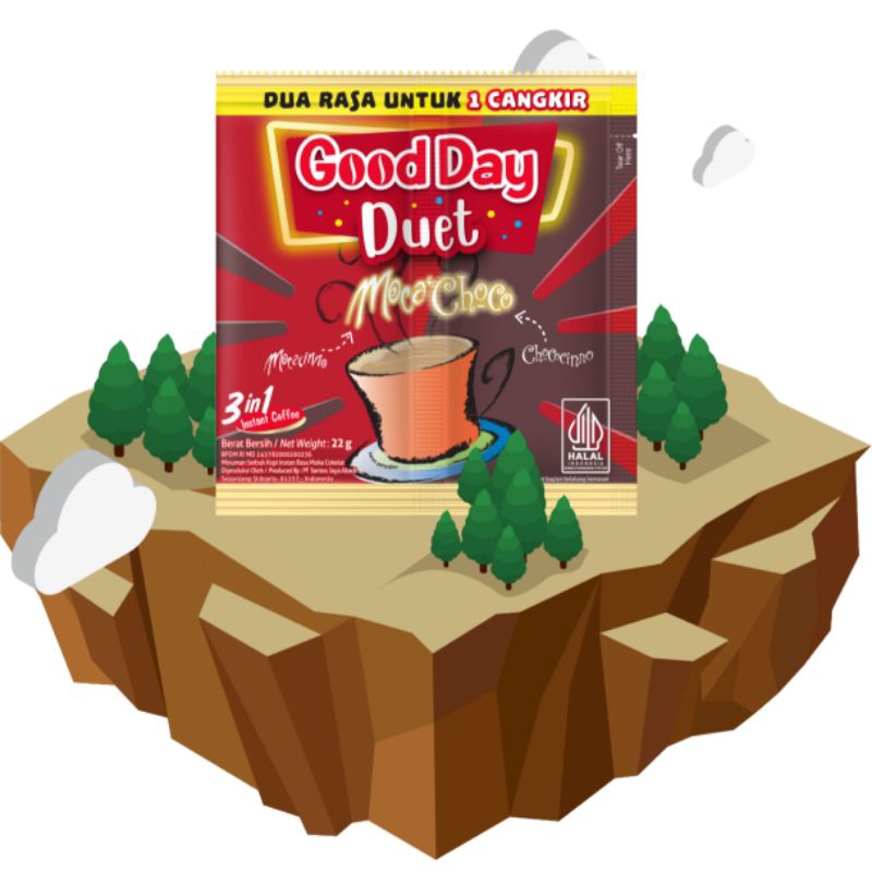 

[AYOBUY.ID] GOOD DAY DUET MOCA CHOCO 1 RENCENG (ISI 10)