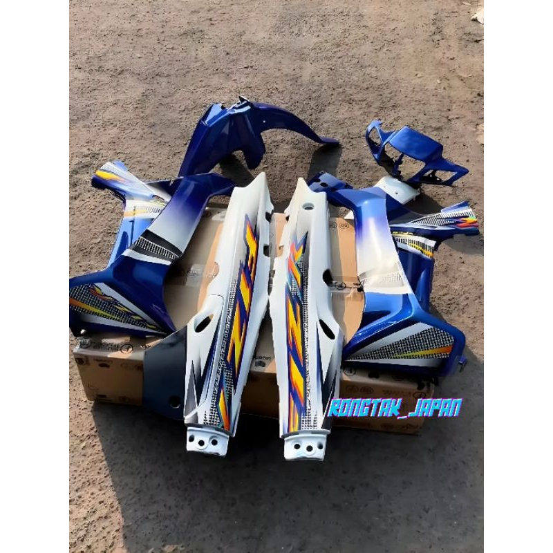 full set bodi halus fizr f1zr fiz r biru putih 2004 cover body fizr f1zr fiz r biru putih 2004