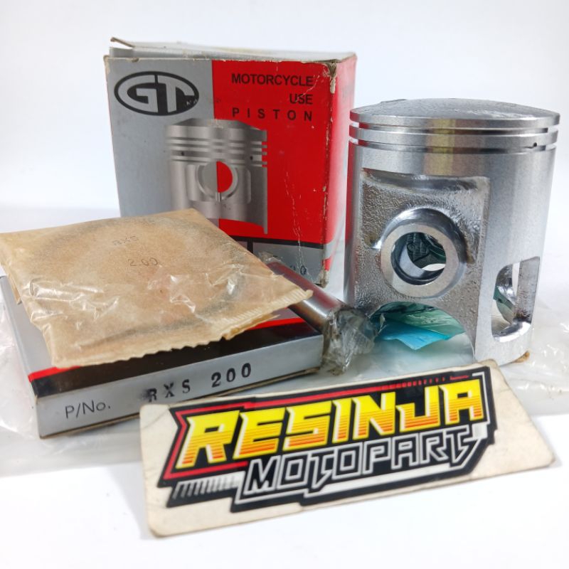 Ring Piston Kit Seher Yamaha Rxs Rx Spesial YT115 4X8 Oversize Os 200 GT