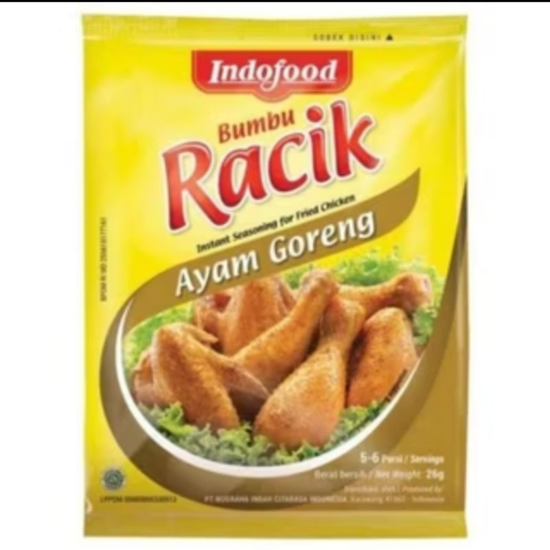 

bumbu racik ayam goreng 1 sachet murah