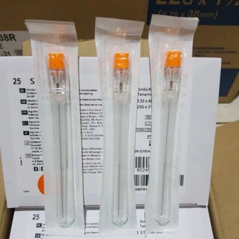 Spinocan / Spinal Needle / Jarum Spinal - B Braun