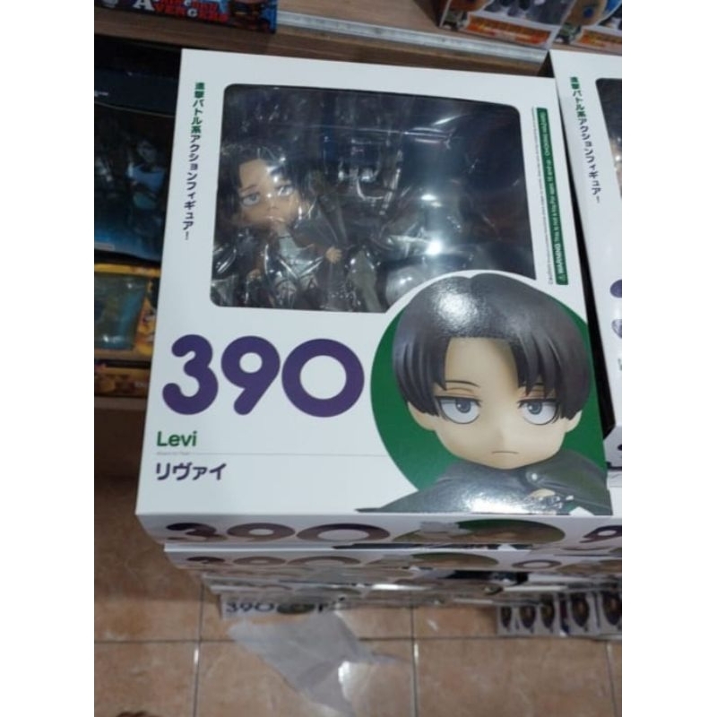 Nendoroid Attack on Titan Levi Eren Mikasa