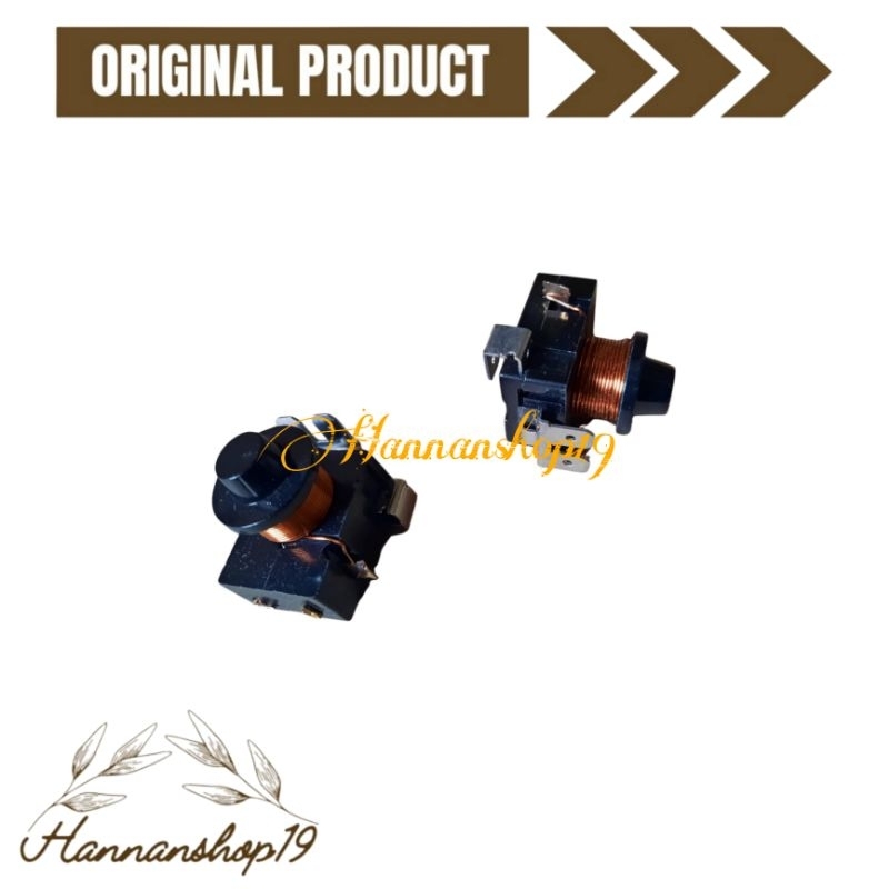 relay Rilay spool kulkas freezer showcase 1/5 / Rilay gulung kulkas freezer showcase 1/4 / Rilay PTC