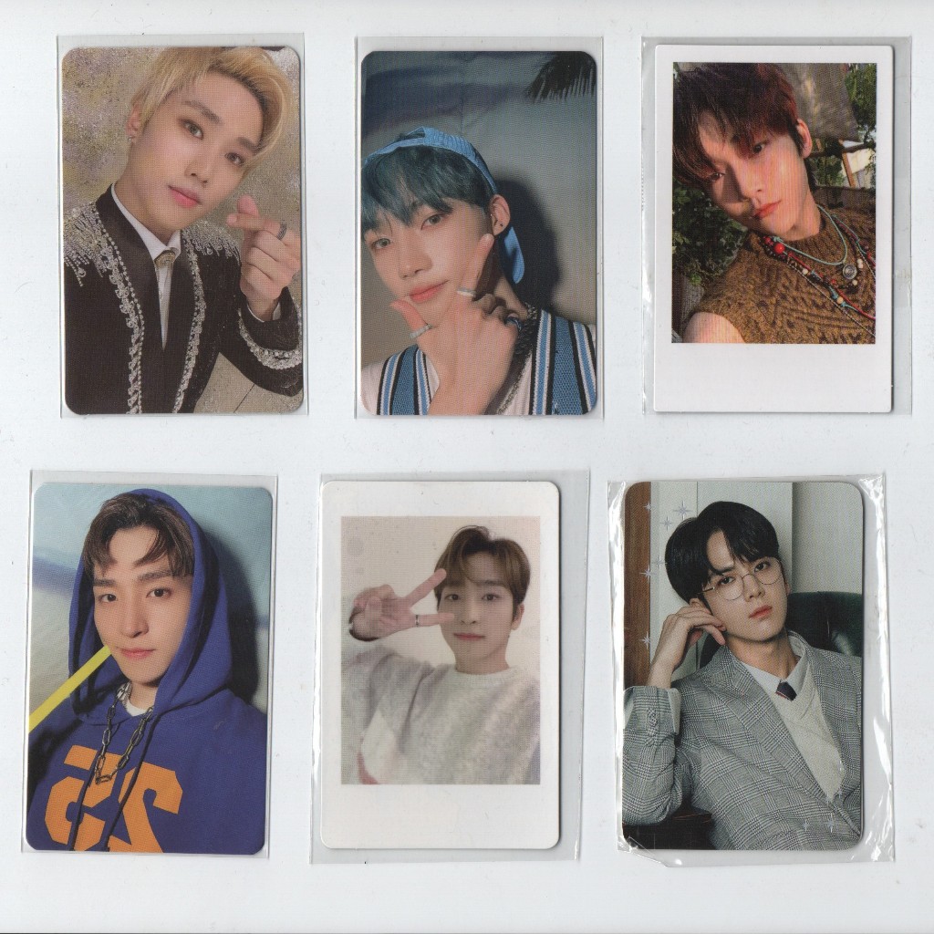 Official photocard polaroid The Boyz Kevin Younghoon New Jacob Sangyeon tbz kingdom byok thrill ride