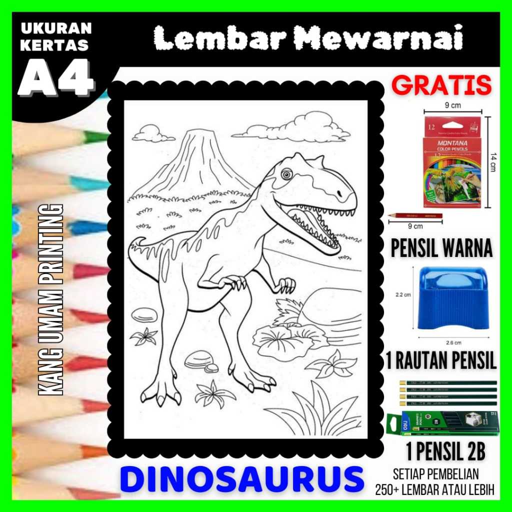 Lembar Mewarnai Gambar Dinosaurus Untuk Semua Usia Bagian 03,Gambar Sketsa, Kertas Mewarnai, Drawing