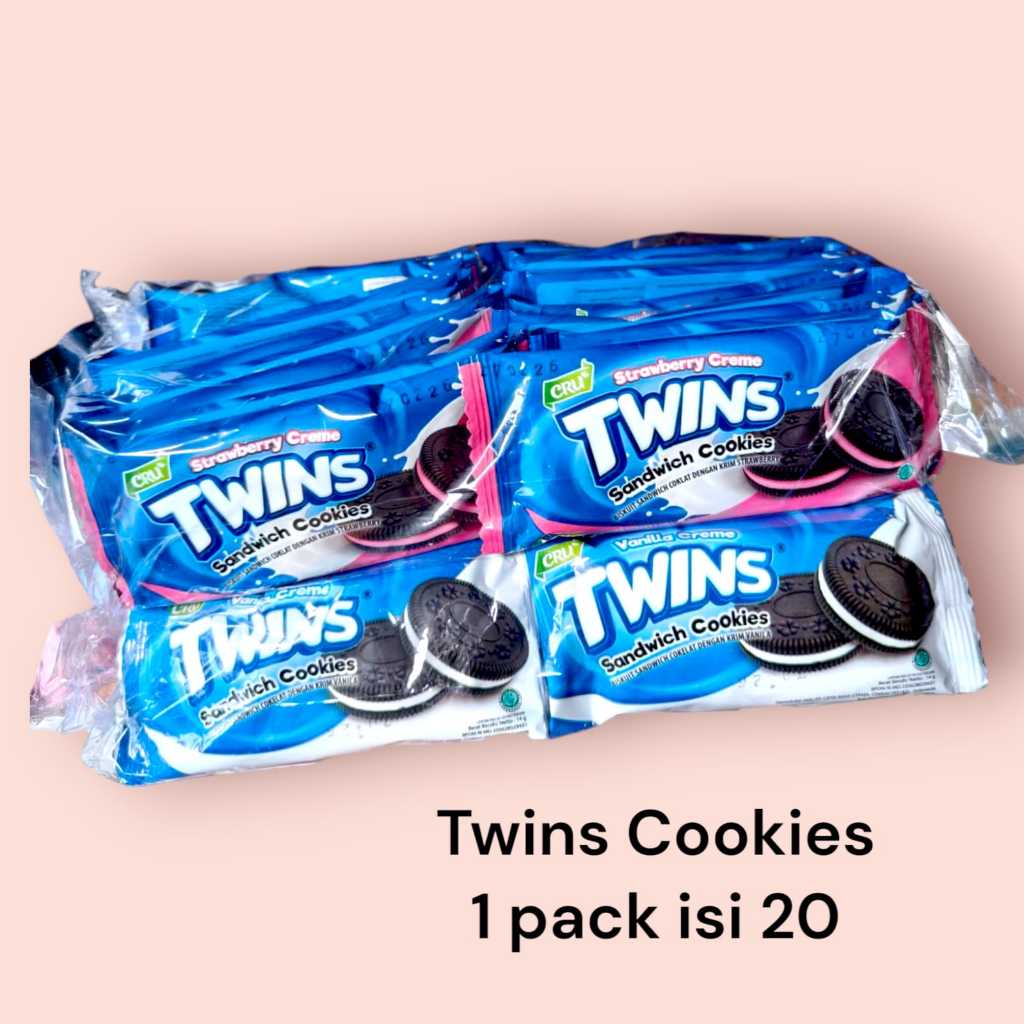 

(1 PACK = 20 PCS) TWINS SNACK COOKIES