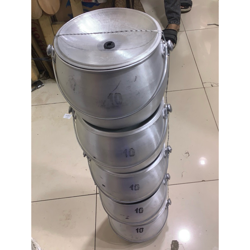 Kastrol Liwet No 10 Ukuran 3 Liter Beras Panci Liwet 3 Liter - Kastrol Bintang