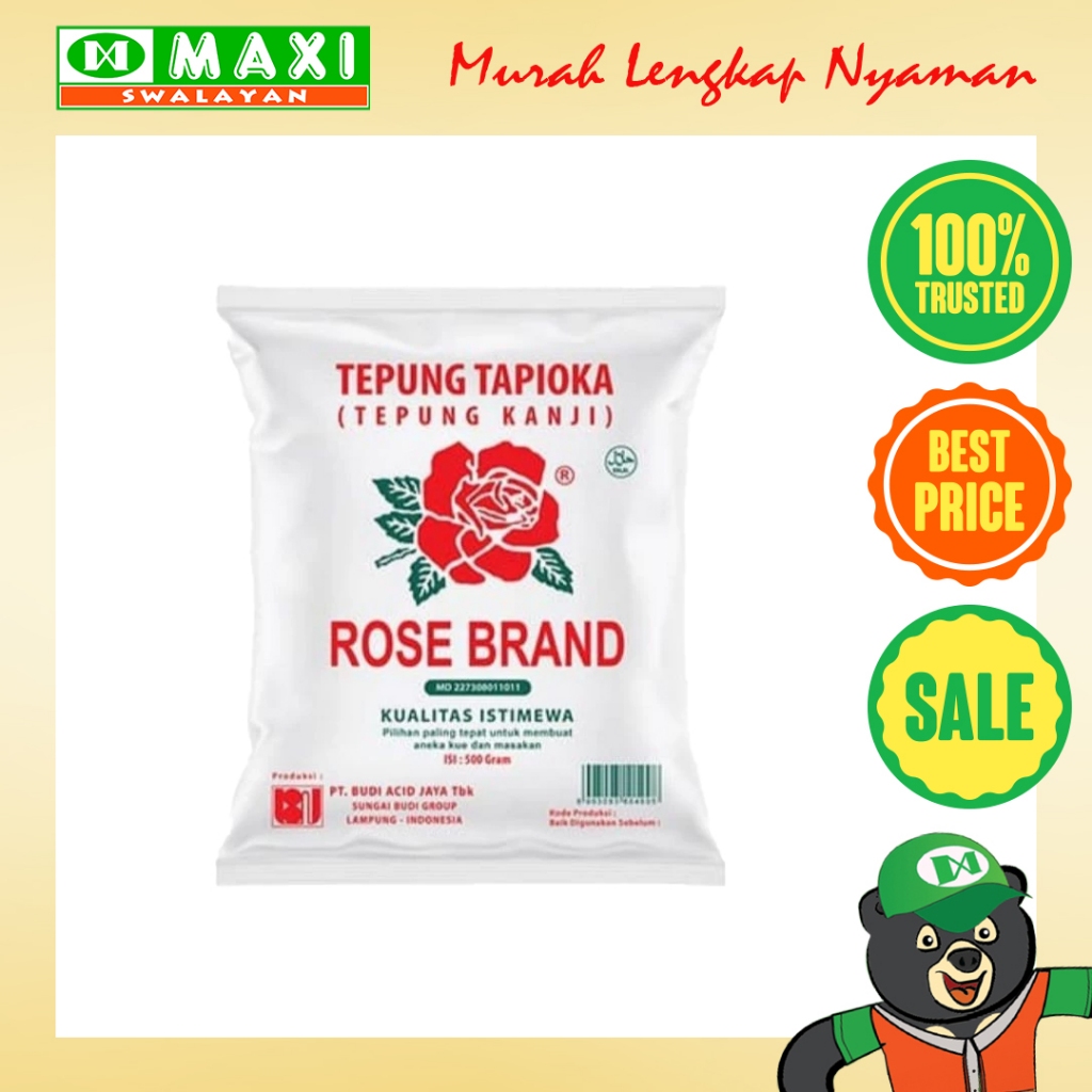 

Rose Brand Tepung Tapioka 500gr