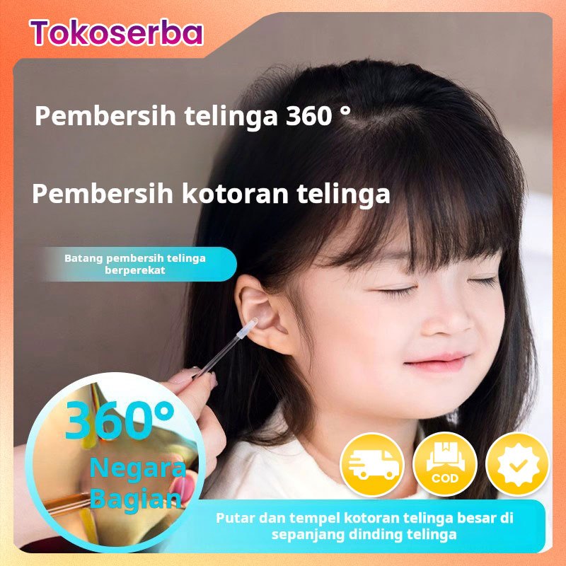 Alat pembersih telinga, alat pembersih telinga, kapas pembersih telinga, alat pembersih telinga ruma