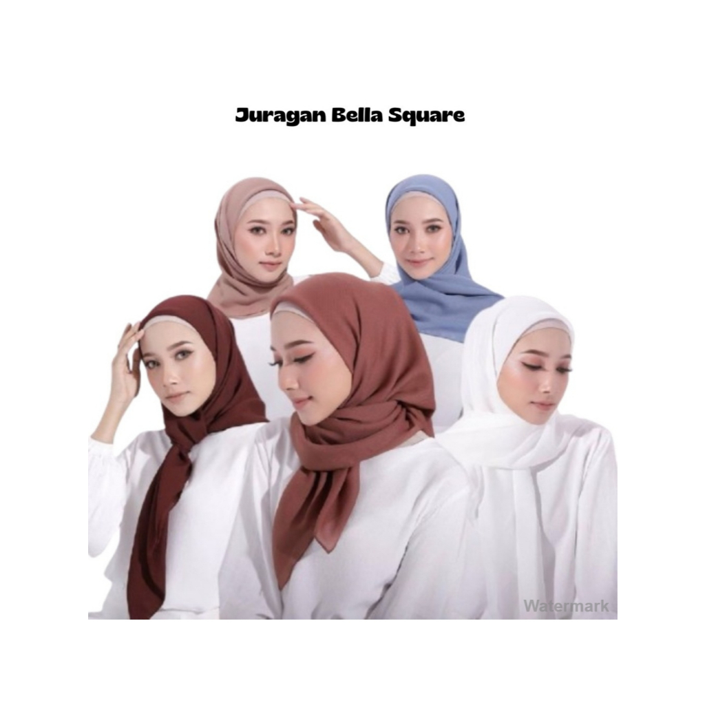 sayyidahhijab  BELLA  SQUARE JILBAB BELA SQUARE PREMIUM
