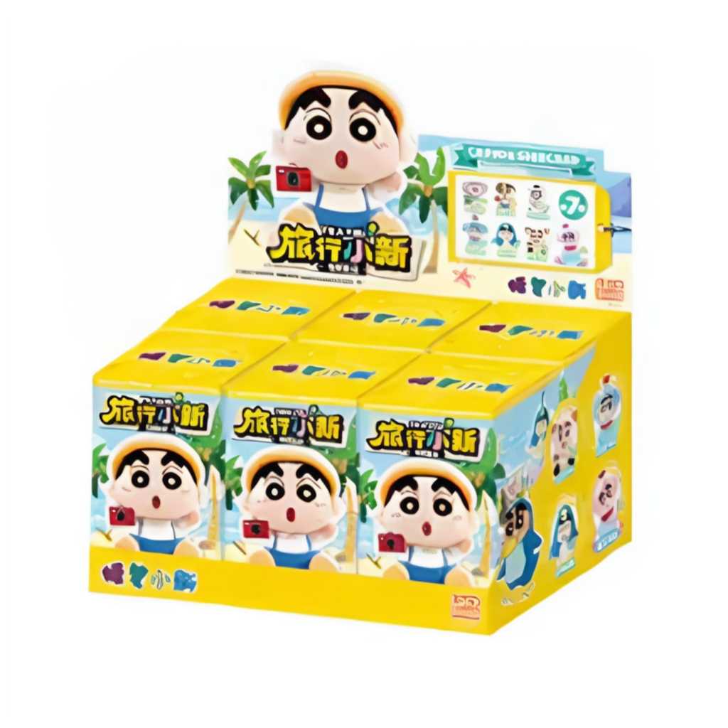 CRAYON SHINCHAN BLIND BOX TRAVEL SHINCHAN PLUS  Ganci Blind Box Sinchan Plush Original