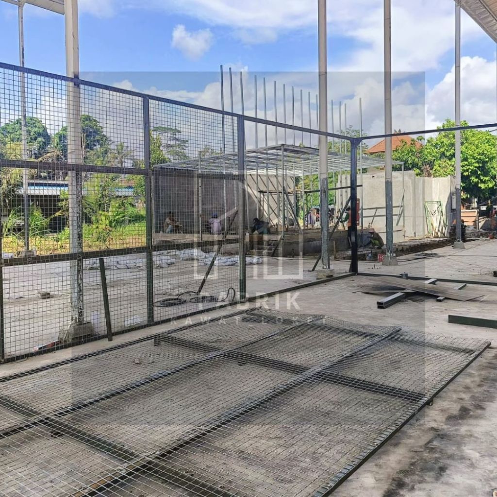 WIREMESH GALVANIS LEMBARAN ANTI KARAT TEBAL 1MM