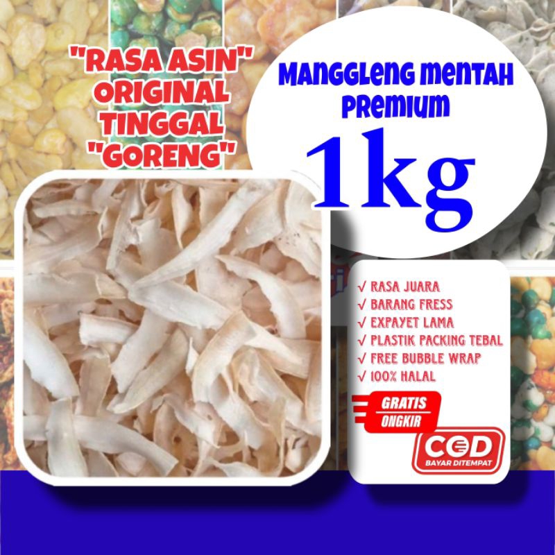 Manggleng singkong mentah / keripik singkong / manggleng