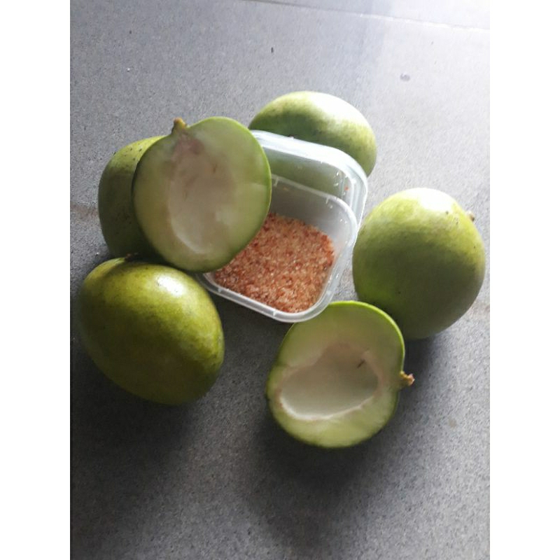 

Mangga muda 1kg + Sambal Kering