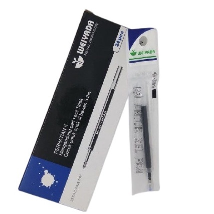 

[1 PCS] refill gel click weyada E681 0,7mm ( ISI PULPEN )