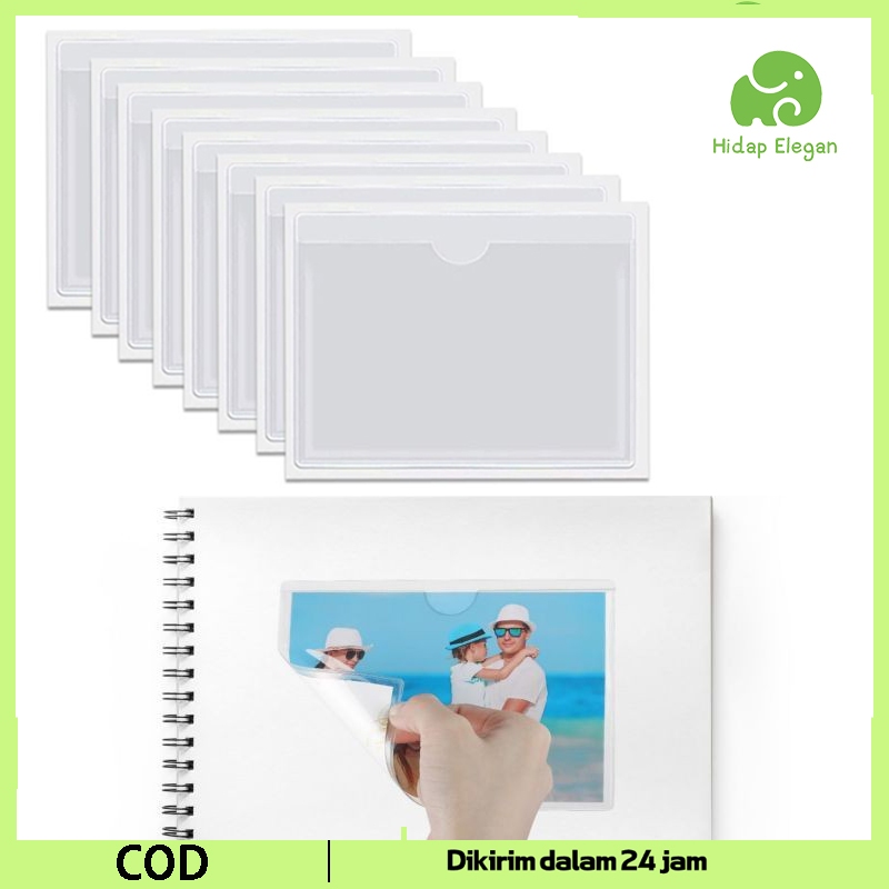 

8/16 Pcs Label Stiker Label Sticker Nama Label Produk Adhesive Label Bag Tidak Mudah Berubah Bentuk Adhesive label bag