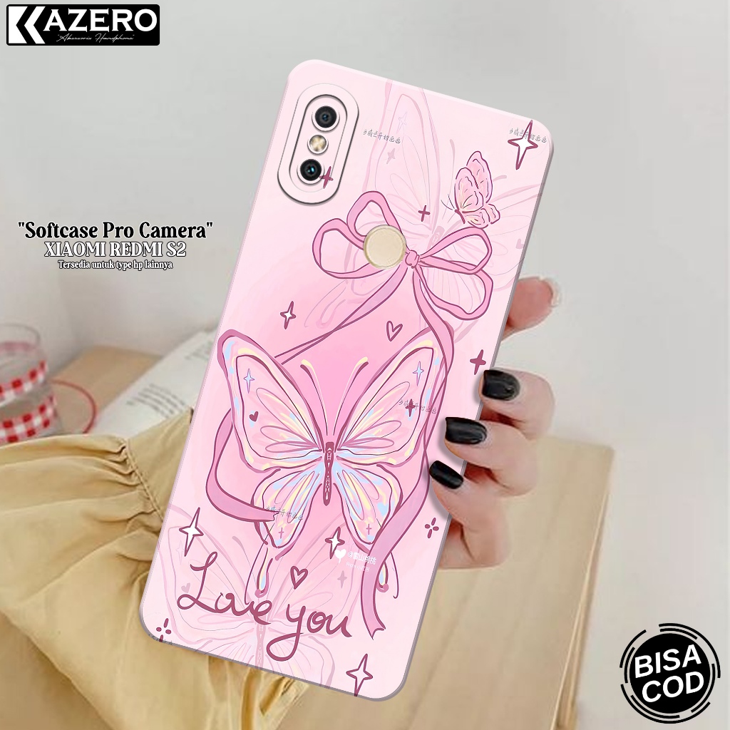 Softcase Hp Xiaomi Redmi S2 Terbaru Fashion Case Aesthetic Case Xiaomi Redmi S2 Silikon Pro Camera C