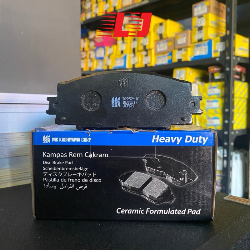 BRAKE PAD KAMPAS REM DEPAN NEW VIOS YARIS MK KASHIYAMA - KAMPAS REM DEPAN VIOS NEW KAMPAS REM DEPAN 