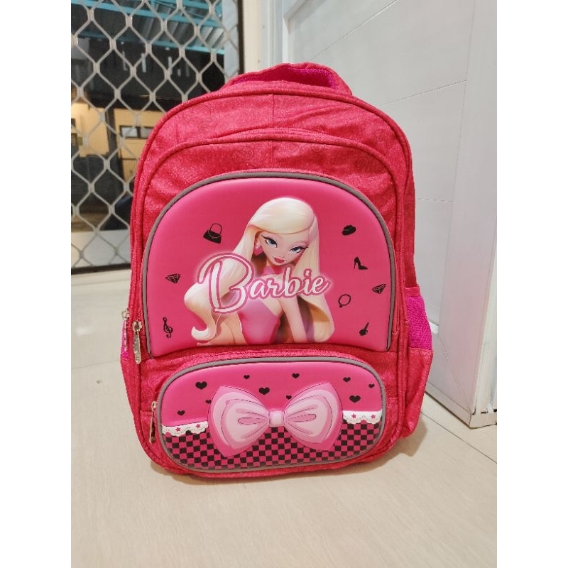 tas sekolah SD timbul barbie