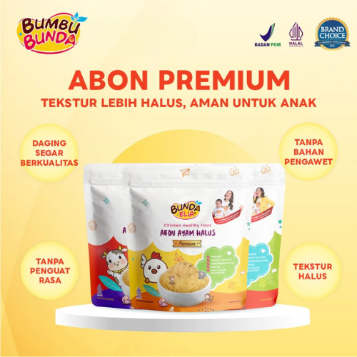 

Bumbu Bunda Elia Abon Sapi MPASI / Abon Ayam / Abon MPASI / Abon Bayi