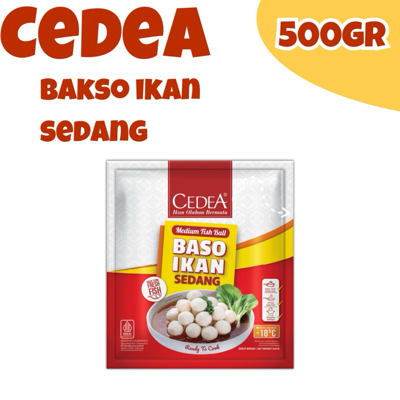 

(KHUSUS INSTAN) Cedea Bakso Ikan Sedang//Bakso Ikan