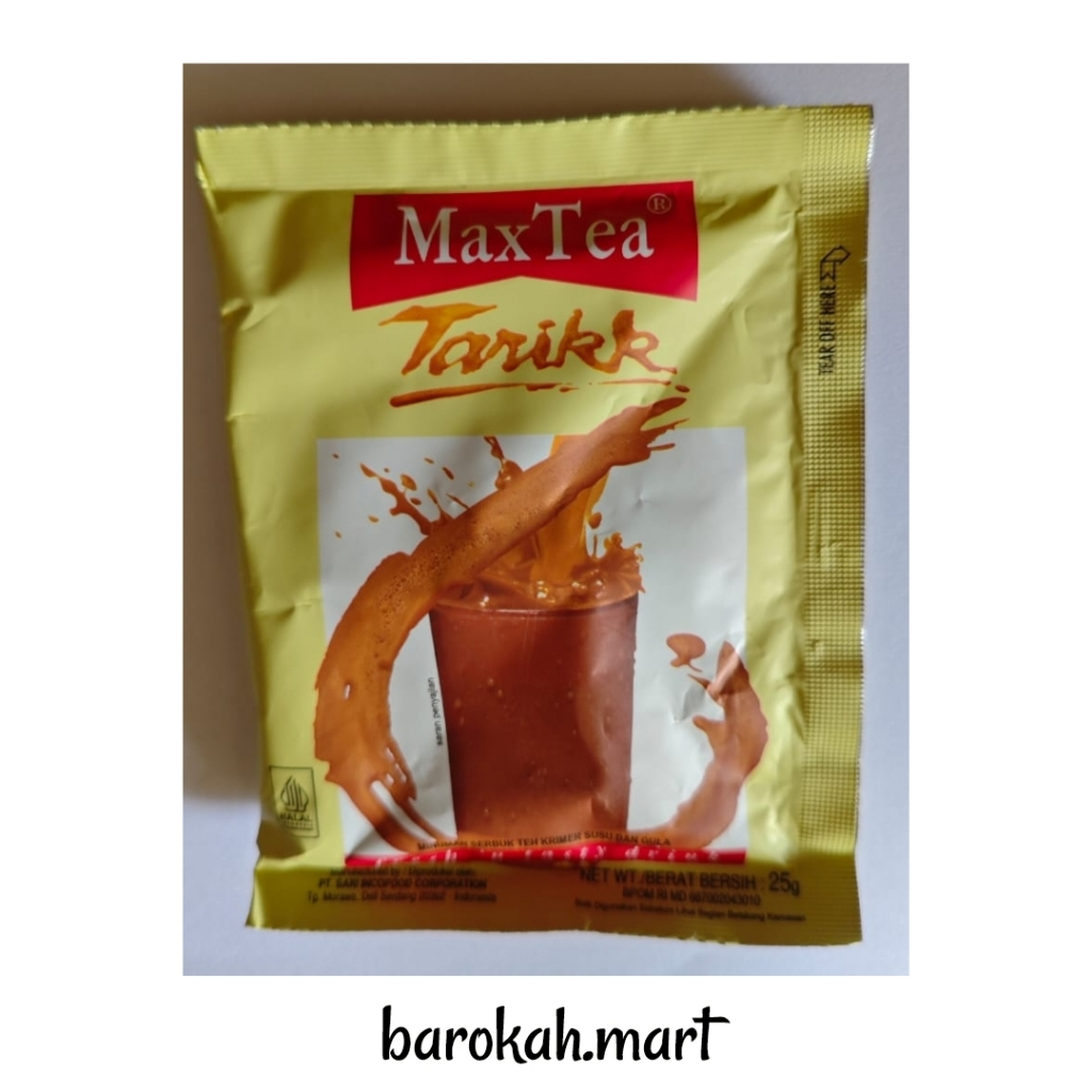 

Max Tea Teh Tarik Sachet 25 gr