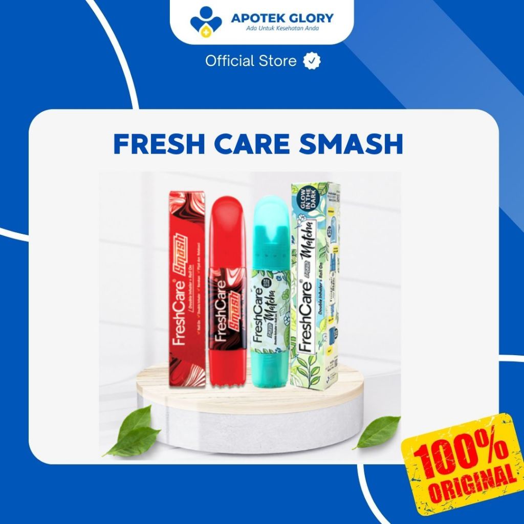 FRESHCARE SMASH - Double Inhaler + Kerokan + Roll On